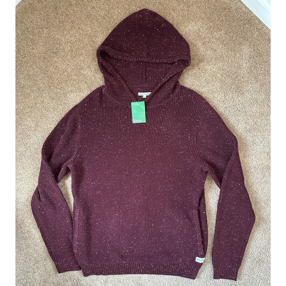 Banks Journal Hoodie Mens Small Hoodie Maroon Burgundy NWT